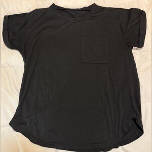 Women’s Tee with Pocket and Cuffed sleeve